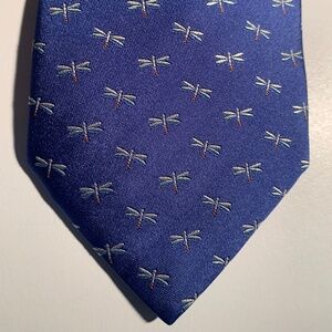 Salvatore Ferragamo, Silk Tie for Dragonfly Lovers